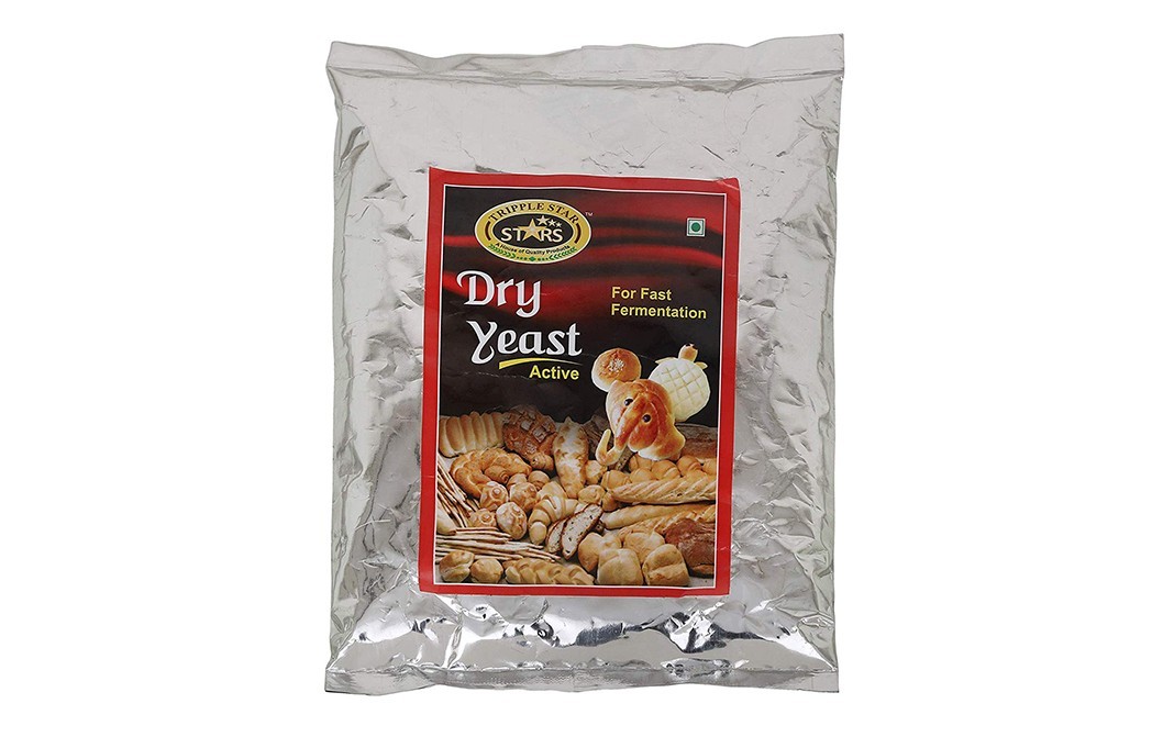 Tripple Star Dry Yeast Active    Pack  500 grams